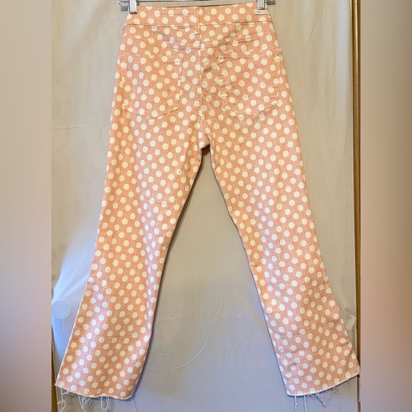 Anthropologie Pilcro & the Letterpress Polka Dot Pants High Rise Bootcut… - Picture 3 of 7